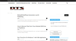 Desktop Screenshot of dailytroubleshooting.com
